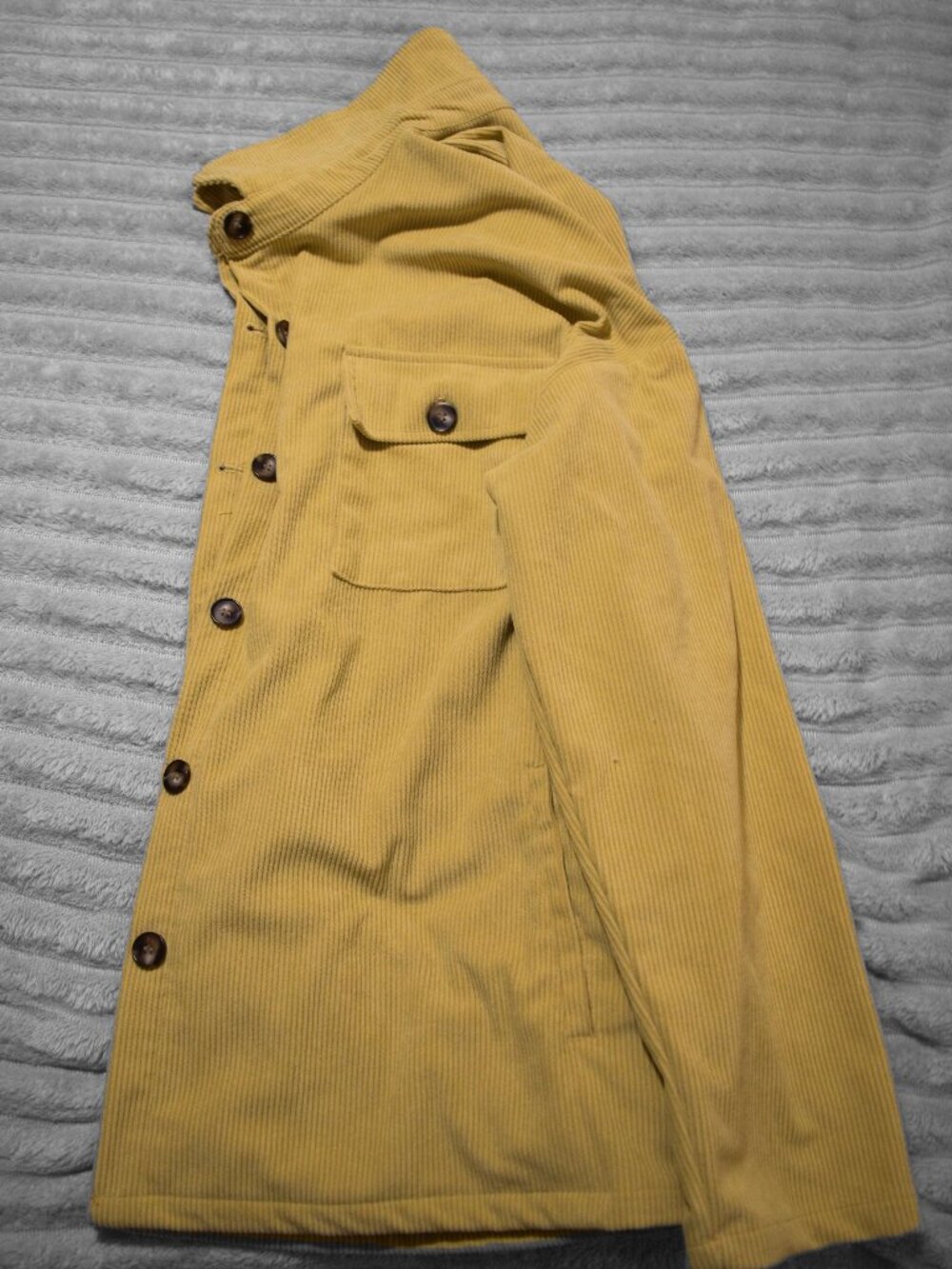 Corduroy Coraline Shacket 3X